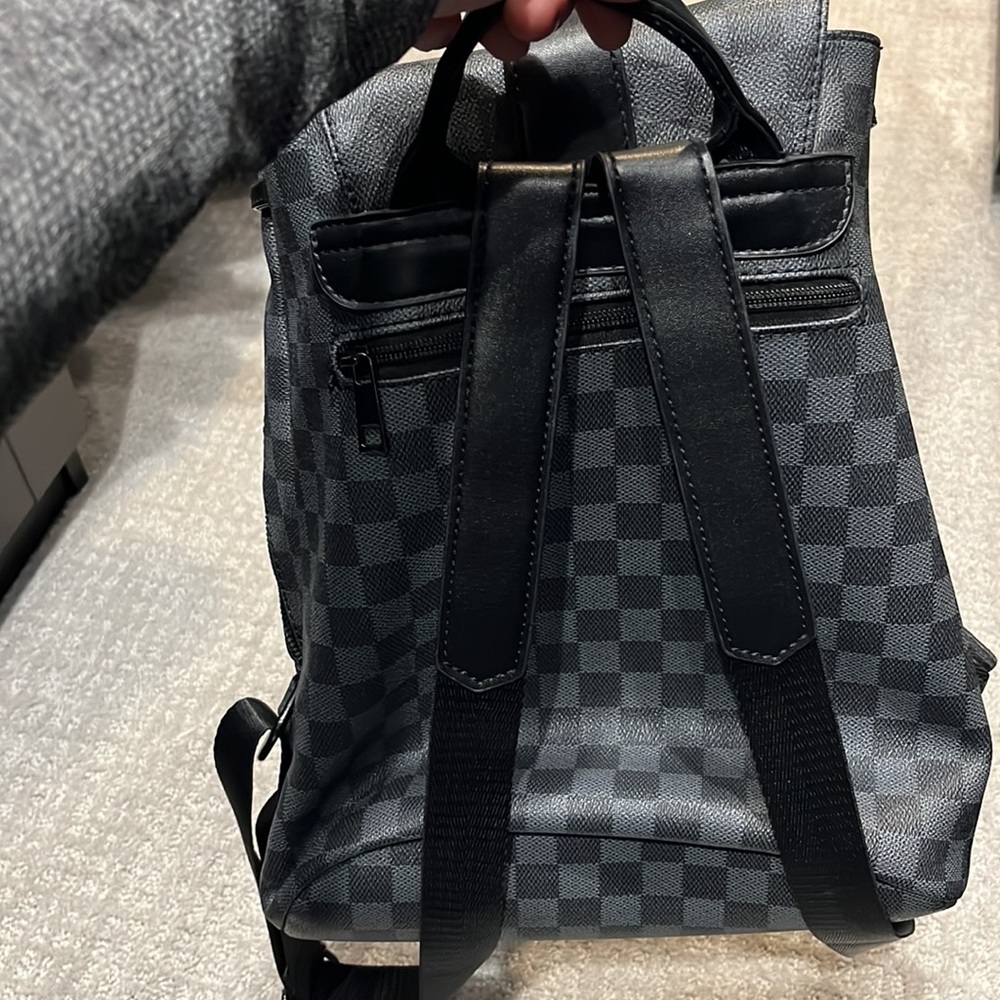 Small Checkered Backpack - image 6